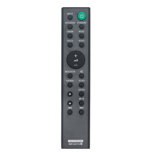 Replaced remote rmt ah411u - replaced,
