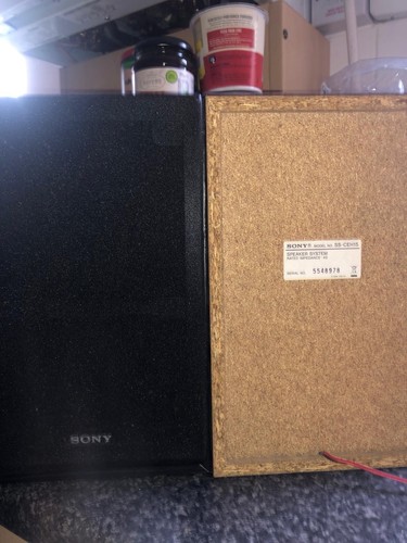 Sony speakers - 2x,